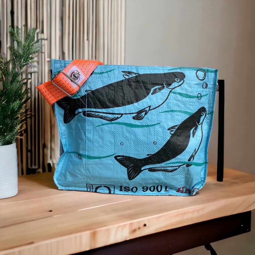 Oceanboundbags von Beadbags TJ77quer hellblau Design 1