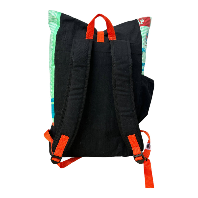 Beadbags Rucksack Ri102 mint Rückseite