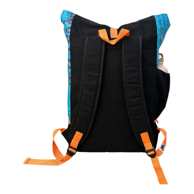 BEADBAGS Sportrucksack – Mittelblau – Produktfoto 3