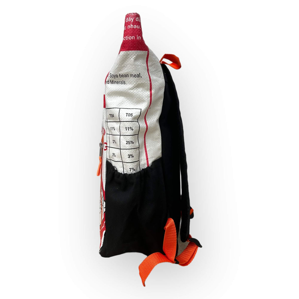 BEADBAGS Adventure Rucksack Weiß Fischmotiv – Foto 3