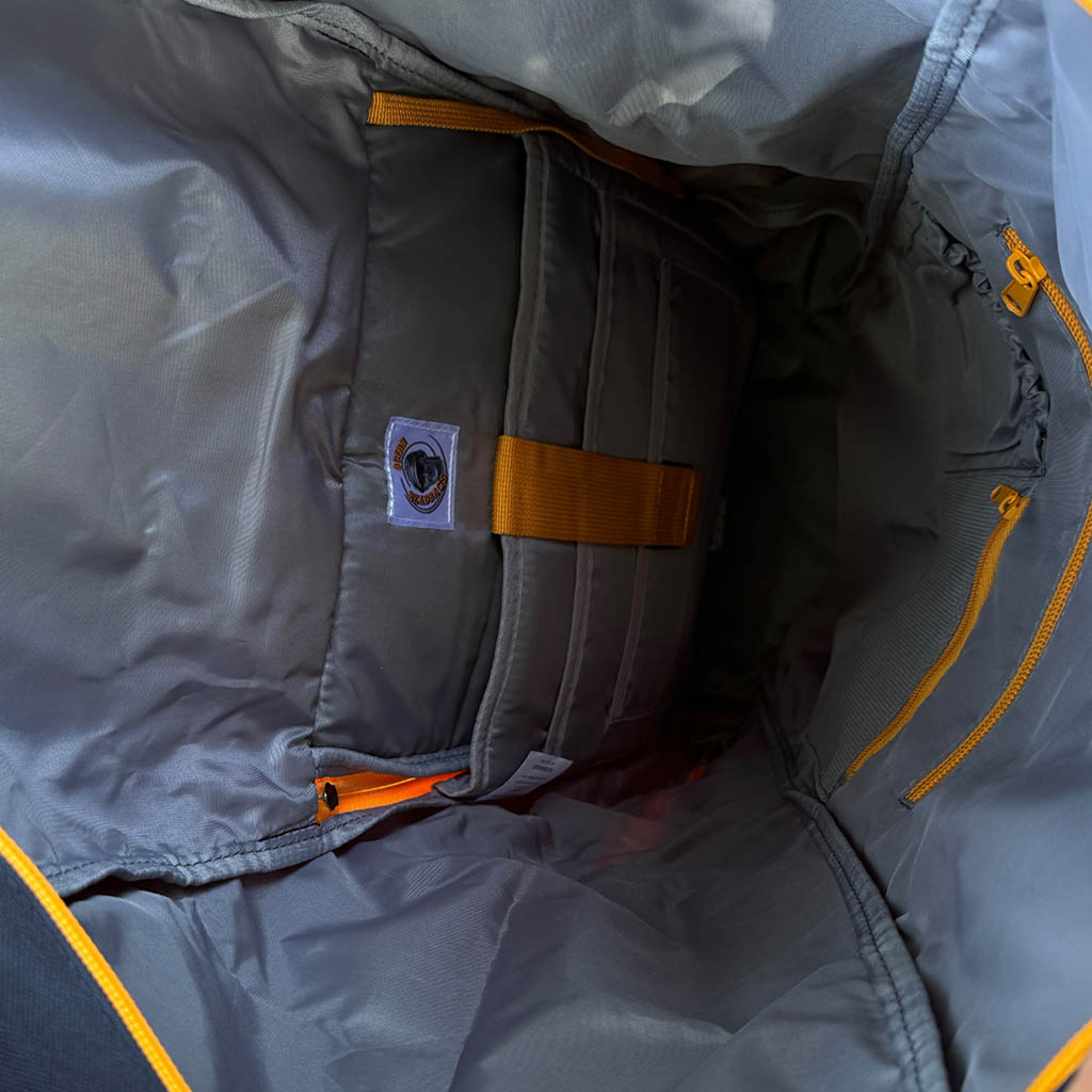 Oceanboundbags von Beadbags Rucksack Pazifik türkis innen 3