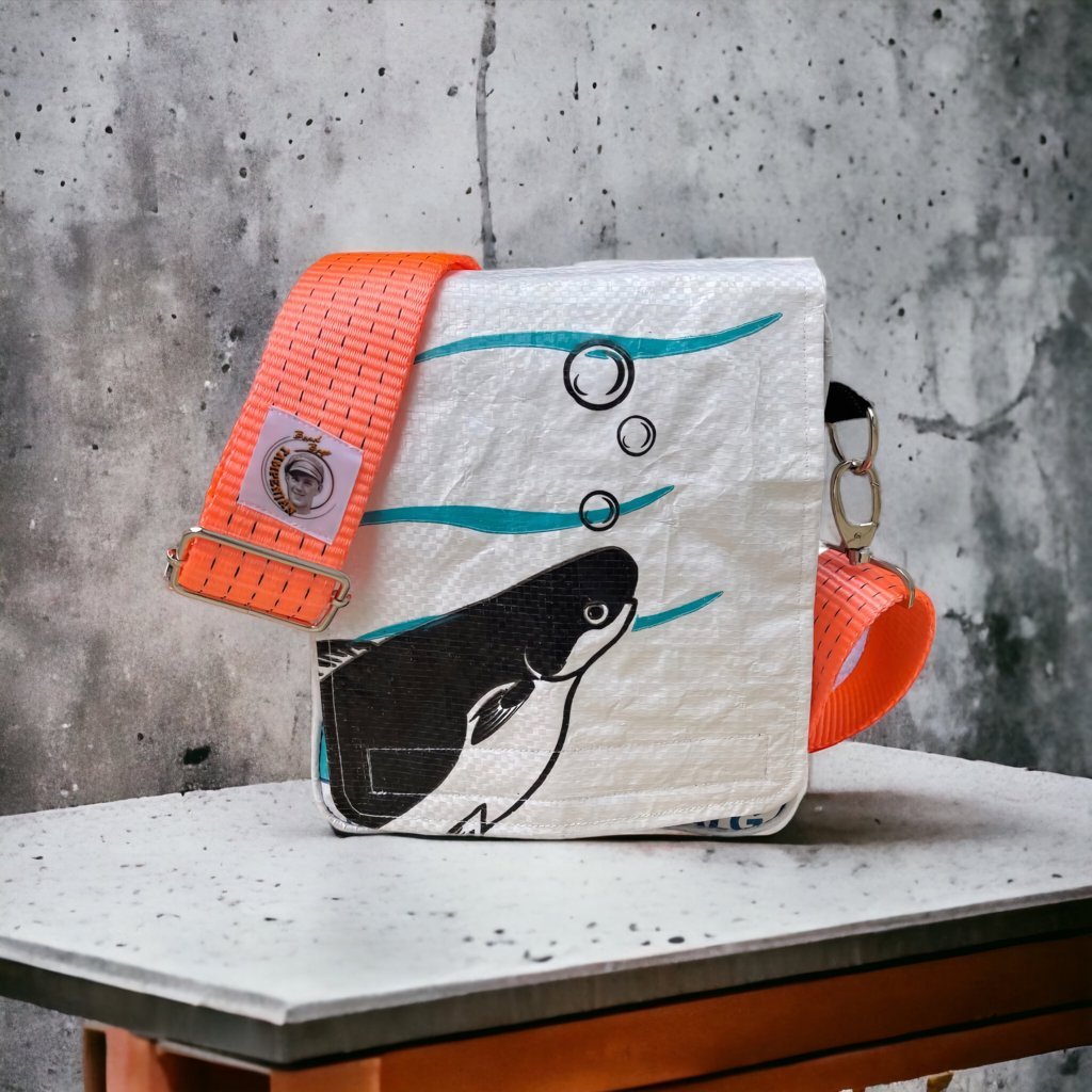 Oceanboundbags von Beadbags Messengertasche Ri10TJ weiß Design 2