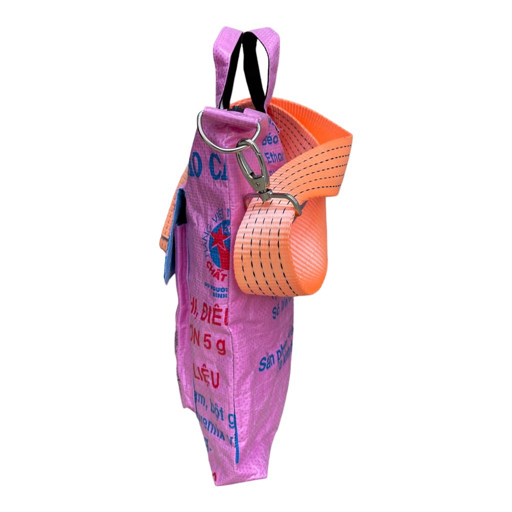 Oceanboundbags von Beadbags Umhängetasche Ri2TJ rosa seitlich