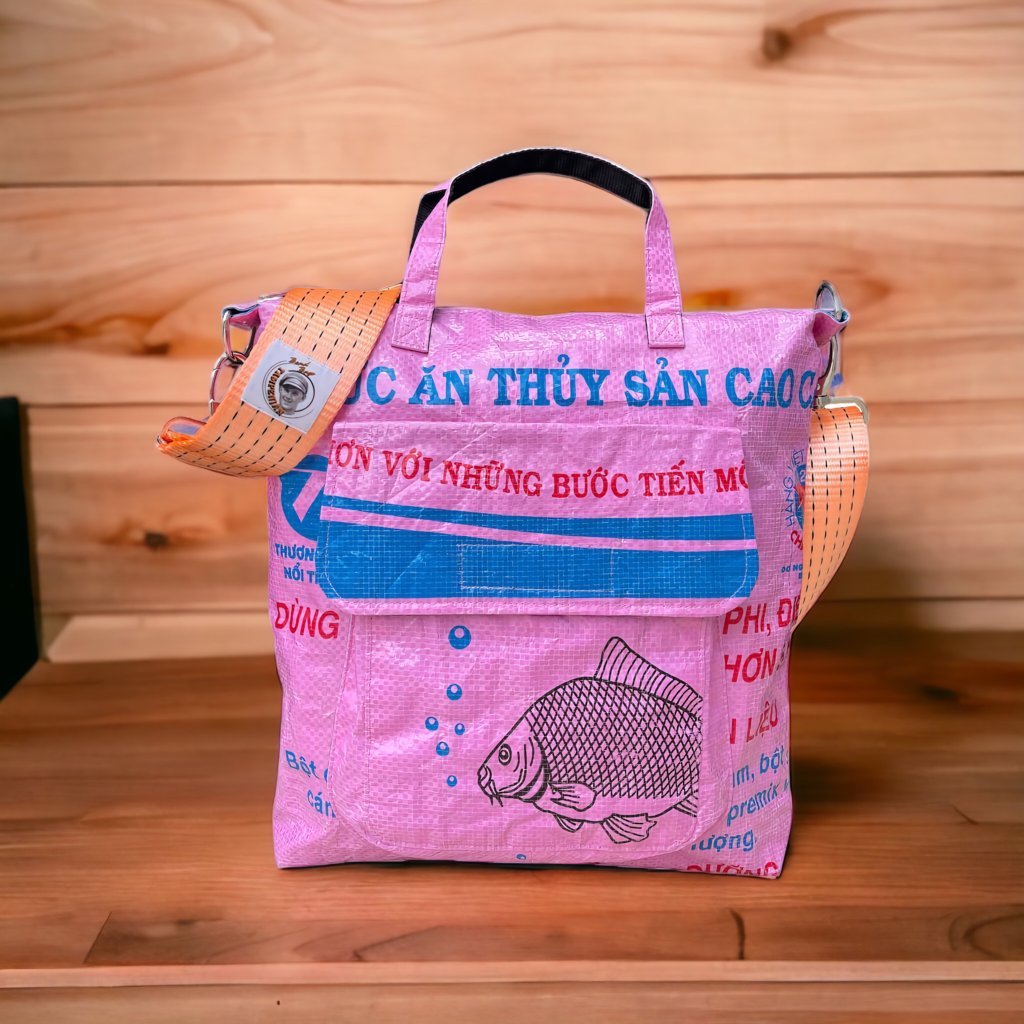 Oceanboundbags von Beadbags Umhängetasche Ri2TJ rosa Design 2