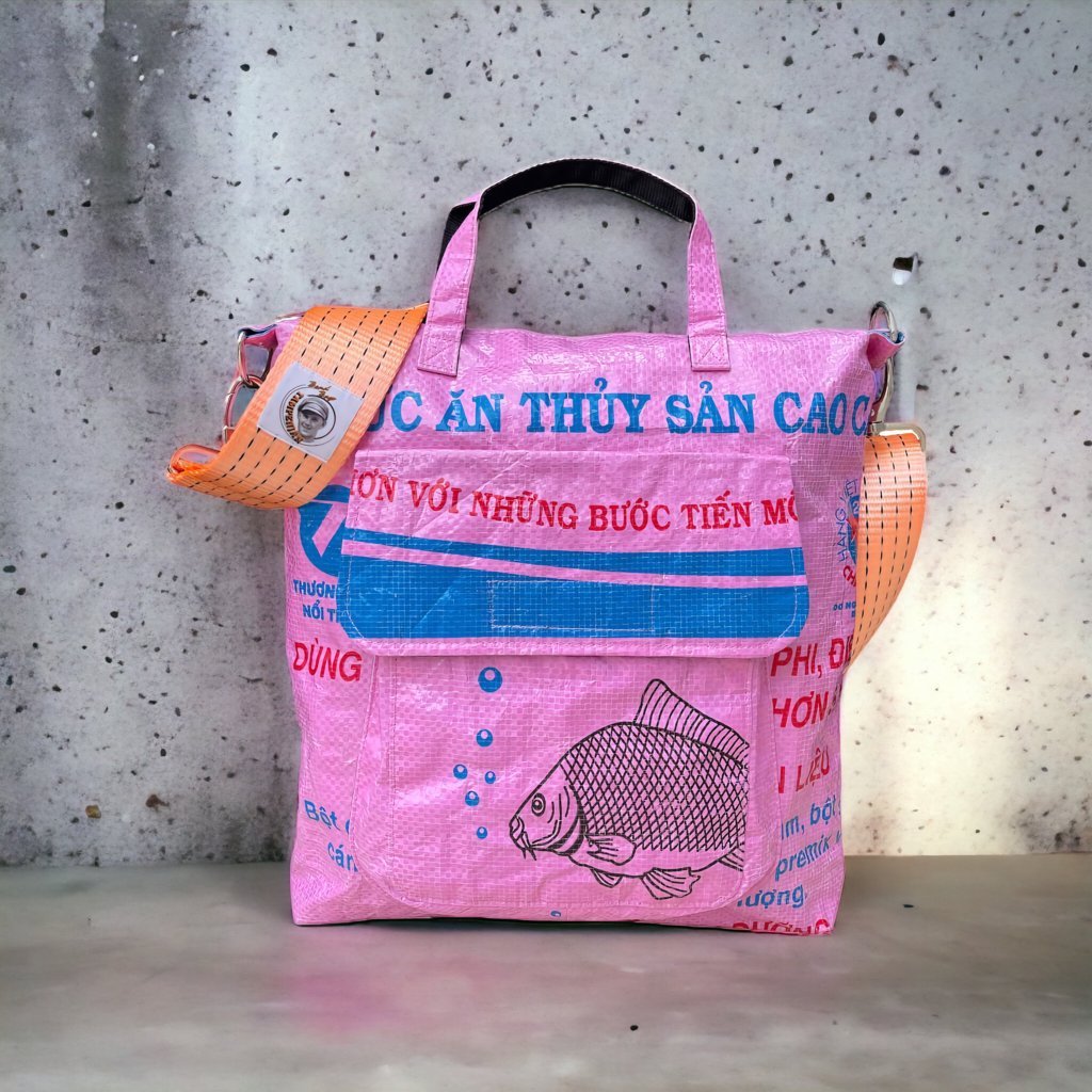 Oceanboundbags von Beadbags Umhängetasche Ri2TJ rosa Design 1