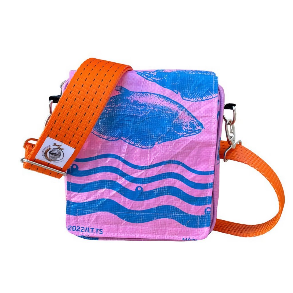 Oceanboundbags von Beadbags Schultertasche Ri10TJ rosa vorne