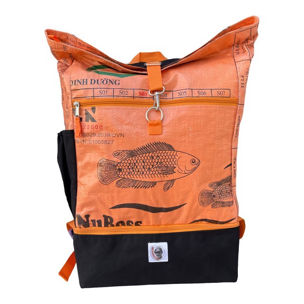 Oceanboundbags von Beadbags Sportrucksack Ri102 orange vorne