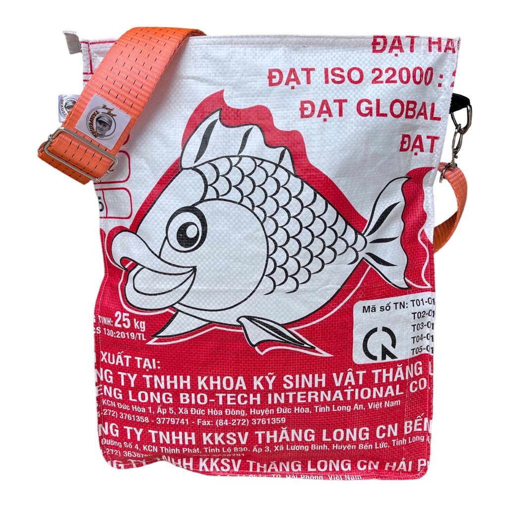 Oceanboundbags von Beadbags Tragetasche TJ77 weiß vorne
