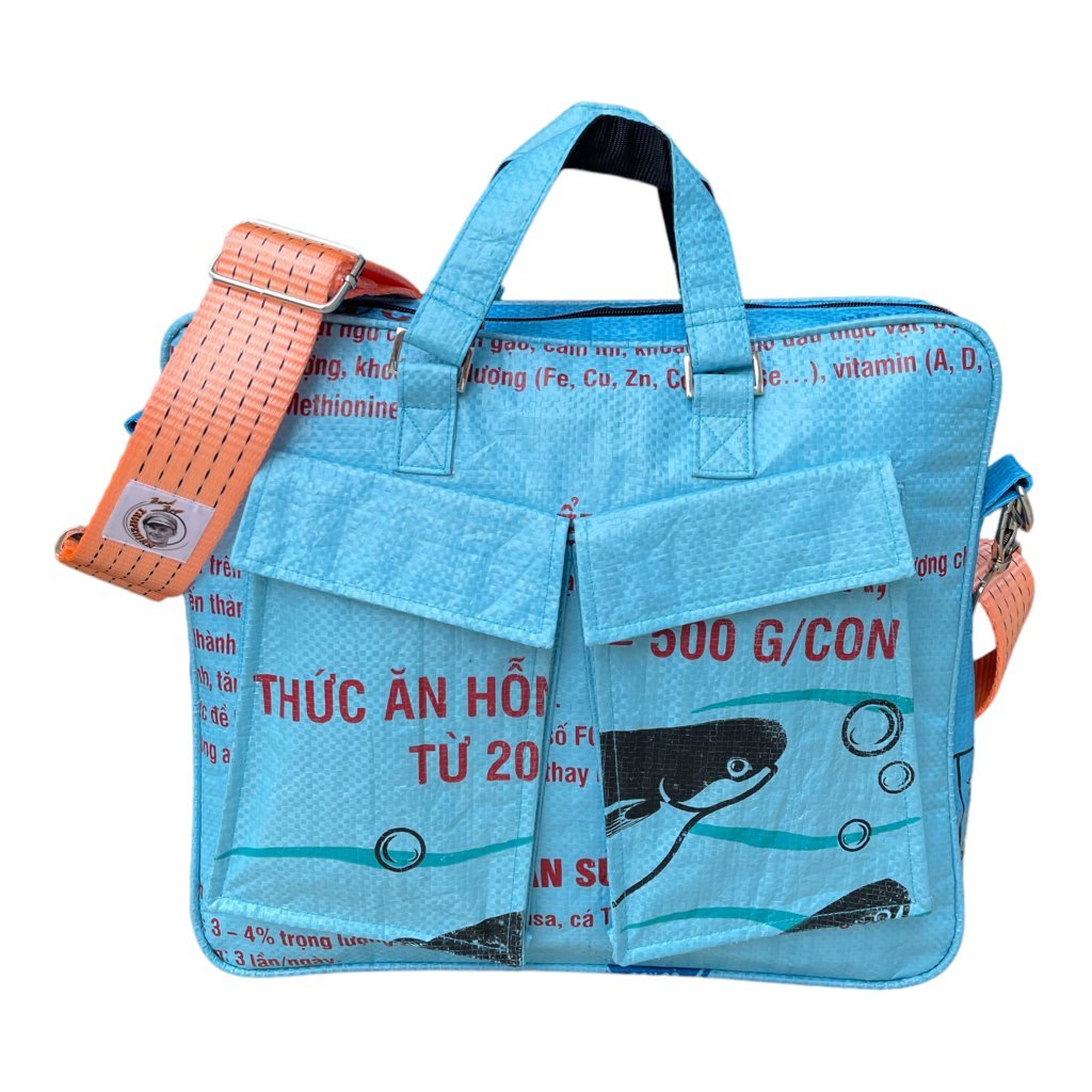 Oceanboundbags von Beadbags Schultertasche Ri84TJ blau vorne