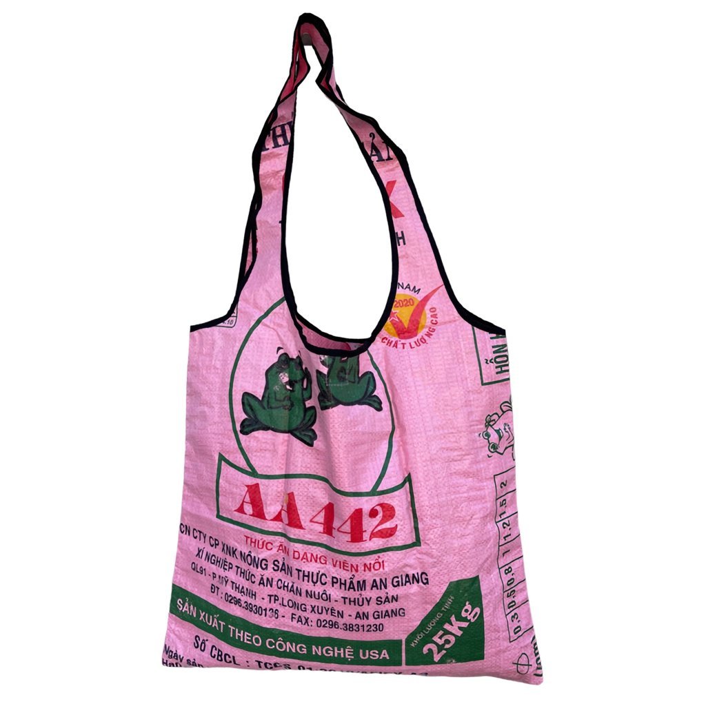 Oceanboundbags von Beadbags Einkaufstasche Ri43 rosa 1