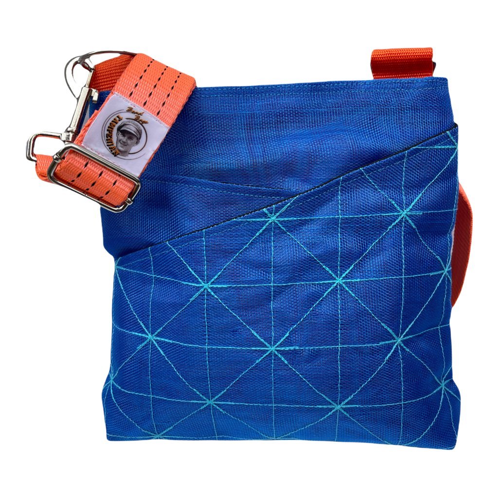 Oceanboundbags von Beadbags Schultertasche Net11TJ blau vorne