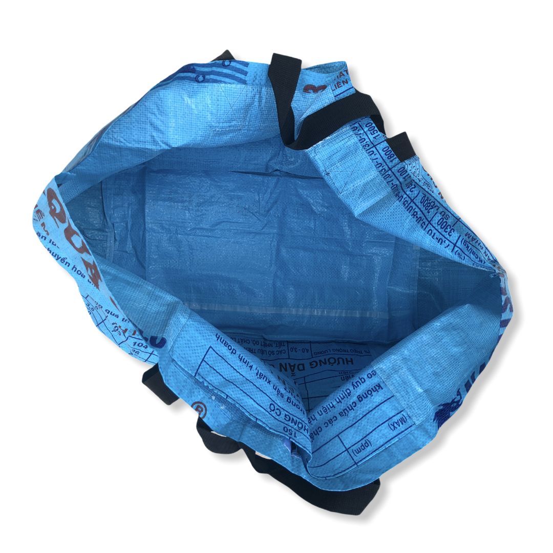 Oceanboundbags von Beadbags Tragetasche Ri42 hellblau oben
