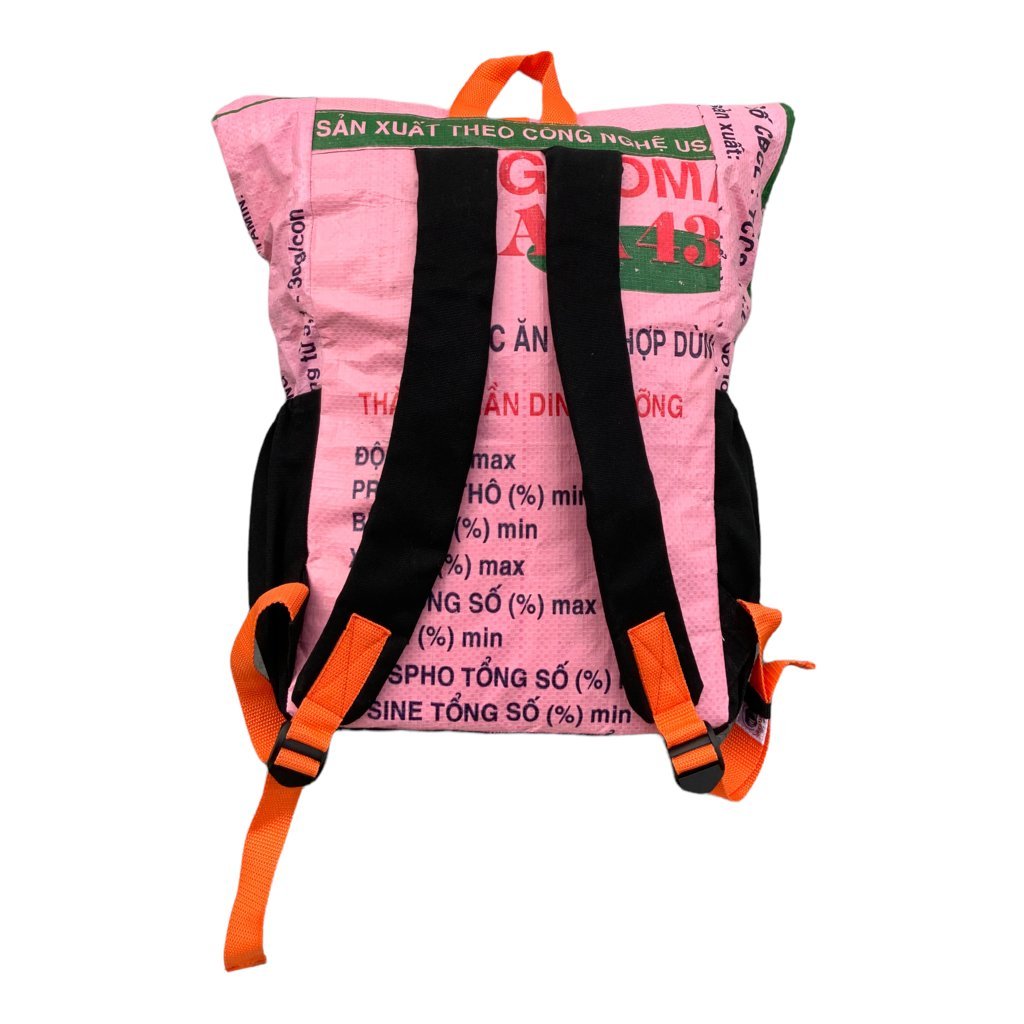 Oceanboundbags von Beadbags Rucksack Ri100 rosa hinten