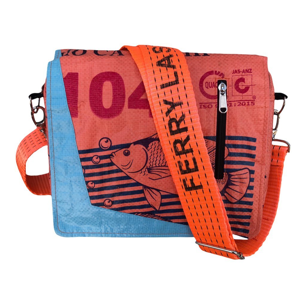 Oceanboundbags von Beadbags Messengertasche Ri81TJ orange vorne