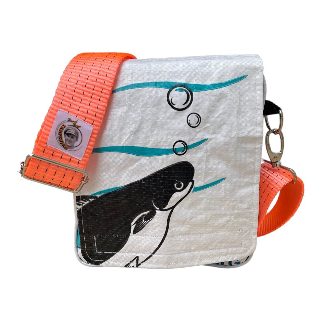 Oceanboundbags von Beadbags Messengertasche Ri10TJ weiß vorne 2