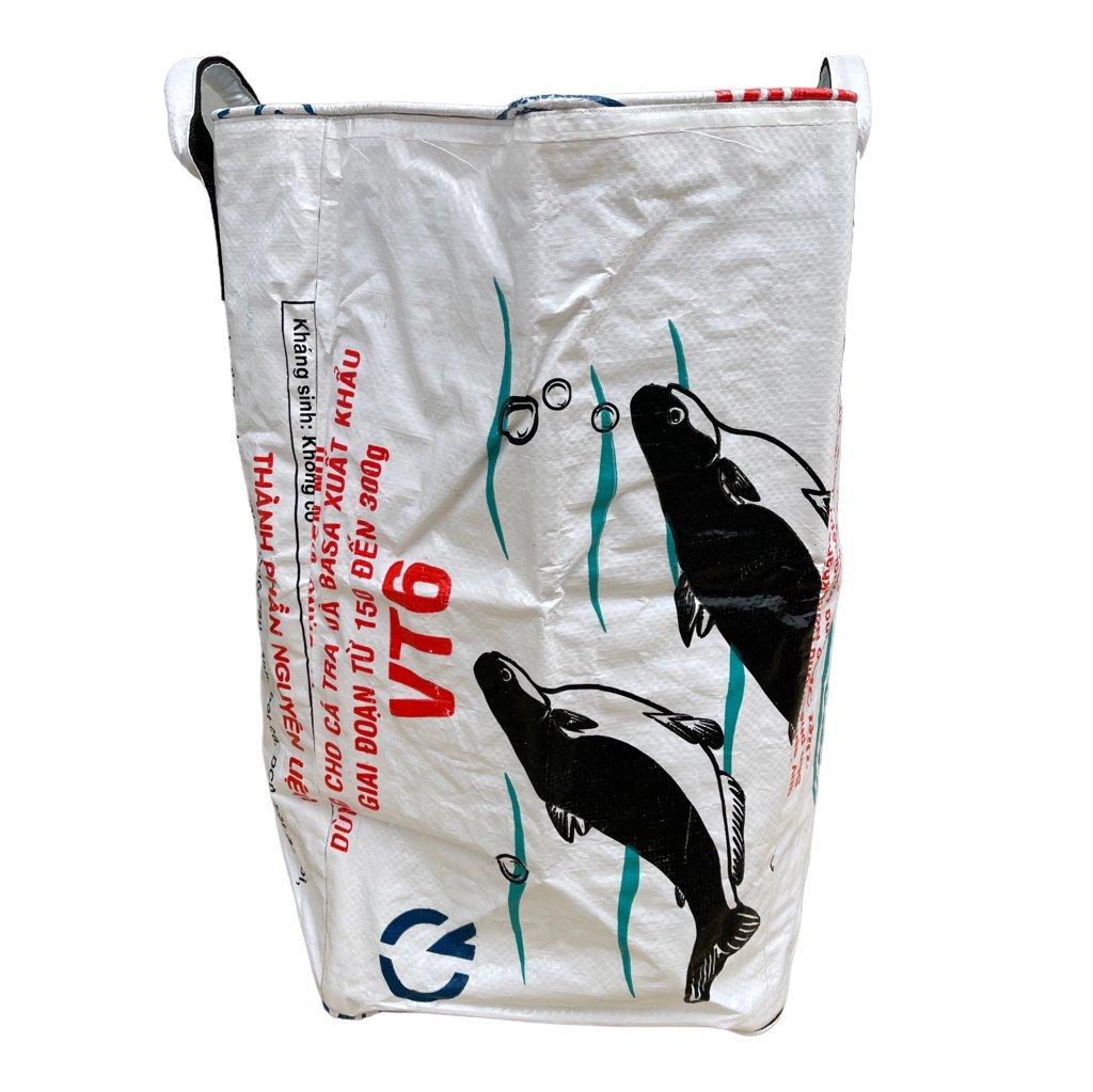 Oceanboundbags von Beadbags Wäschesack Ri8 weiß vorne