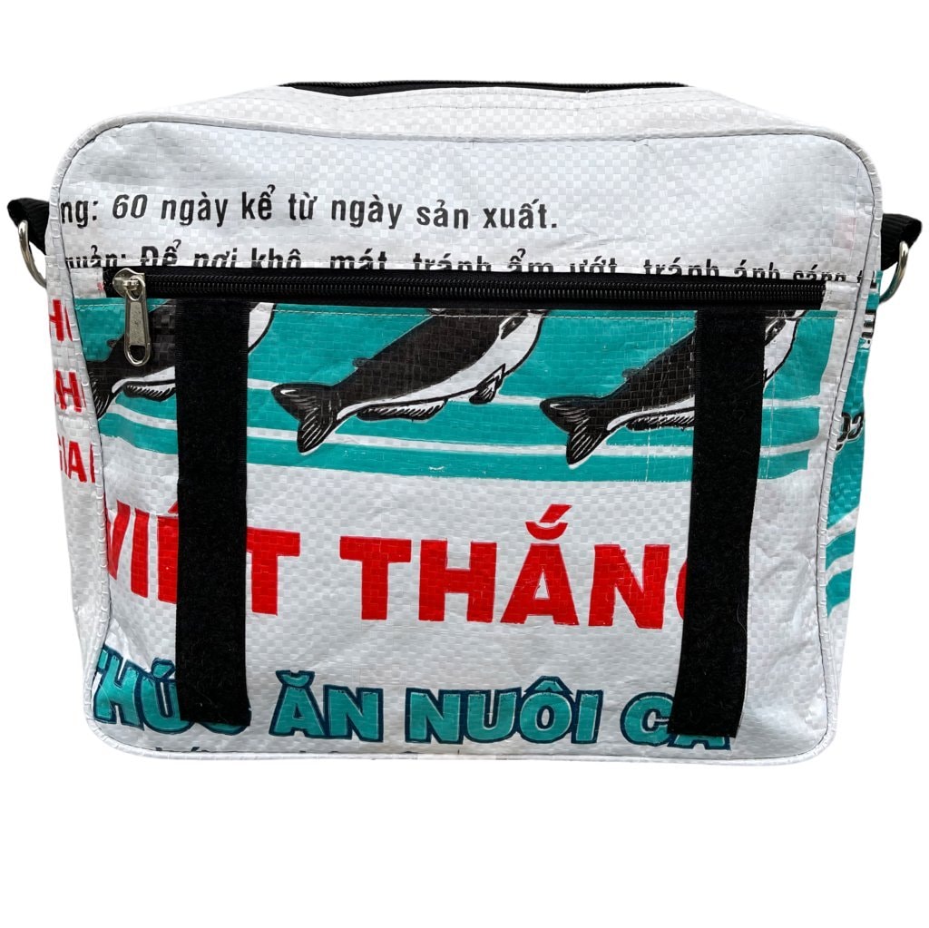 Oceanboundbags von Beadbags Messengertasche Ri81TJ weiß vorne 2