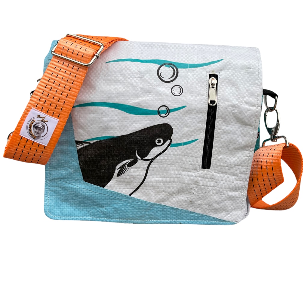 Oceanboundbags von Beadbags Messengertasche Ri81TJ weiß vorne