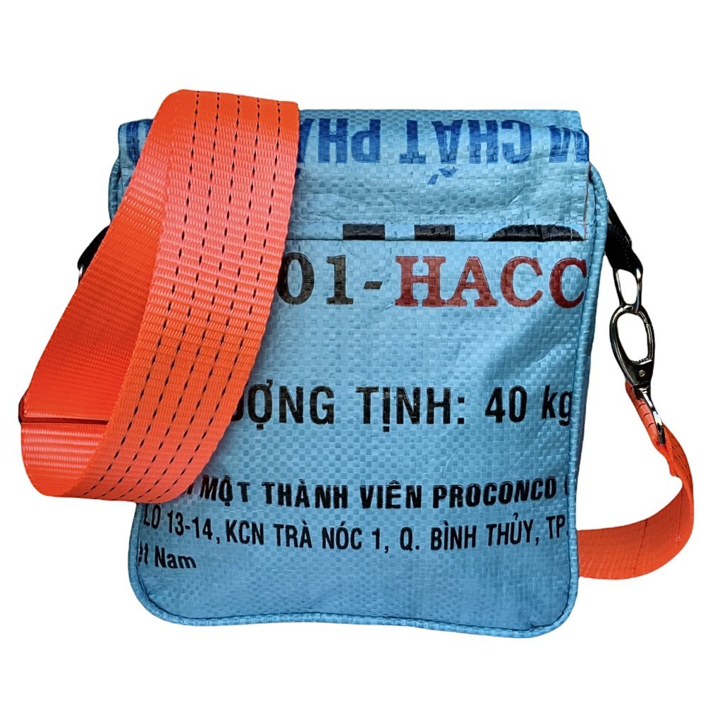 Oceanboundbags von Beadbags Messengertasche Ri10TJ hellblau hinten