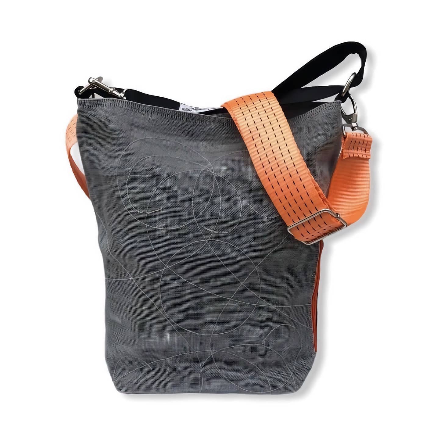 Oceanboundbags von Beadbags Schultertasche Net3TJ silber